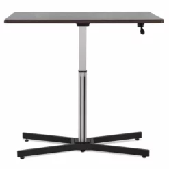 ACME Inscho Rectangular Wooden Adjustable Lift Desk In Gray Oak 11 ACME Inscho Rectangular Wooden Adjustable Lift Desk In Gray Oak -CYMAX Sales 1573674 2 L 1