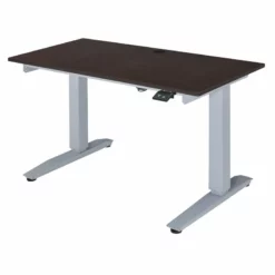 ACME Bliss Rectangular Glass Top Adjustable Writing Desk In Black Glass -CYMAX Sales 1573683 L 1