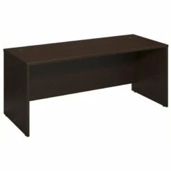 Bowery Hill 72" Desk Shell In Mocha Cherry
