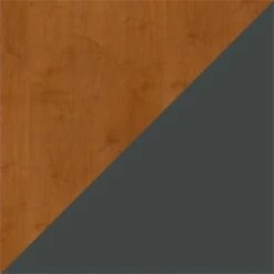 Bowery Hill 72" Transitional Engineered Wood Office Computer Desk In Cherry/Gray 12 Bowery Hill 72" Transitional Engineered Wood Office Computer Desk In Cherry/Gray -CYMAX Sales 1579890 9 L