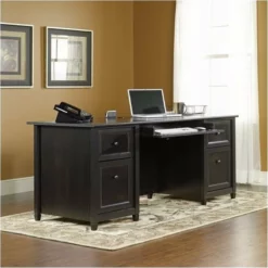 Bowery Hill Computer Desk In Chalked Chestnut -CYMAX Sales 1580063 2 L 1