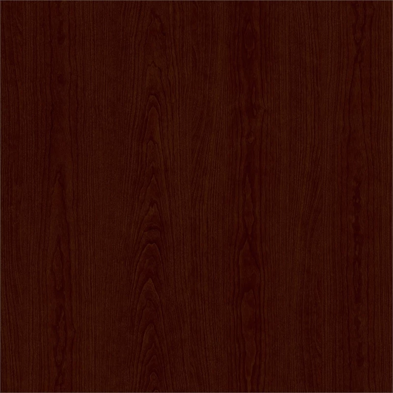 Bowery Hill 60" Transitional Wood L-Shaped Desk With Hutch In Heather Gray 8 Bowery Hill 60" Transitional Wood L-Shaped Desk With Hutch In Heather Gray - Image 6