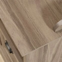 Bowery Hill Contemporary Wood L-Shaped Home Office Desk In Salt Oak -CYMAX Sales 1580551 24 L