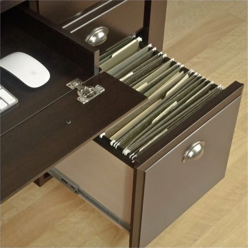 Bowery Hill Executive Desk In Jamocha Wood 5 Bowery Hill Executive Desk In Jamocha Wood - Image 3