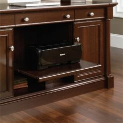 Bowery Hill Contemporary Wood Computer Desk In Select Cherry 14 Bowery Hill Contemporary Wood Computer Desk In Select Cherry -CYMAX Sales 1581327 10 L
