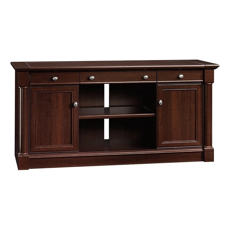 Bowery Hill Contemporary Wood Computer Desk In Select Cherry 3 Bowery Hill Contemporary Wood Computer Desk In Select Cherry