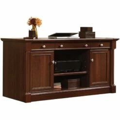 Bowery Hill Contemporary Wood Computer Desk In Select Cherry 12 Bowery Hill Contemporary Wood Computer Desk In Select Cherry -CYMAX Sales 1581327 8 L