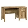 Bowery Hill Rustic Wood Home Office Computer Desk In Craftsman Oak -CYMAX Sales 1581449 1581455 L