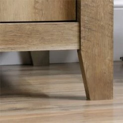 Bowery Hill Rustic Wood Home Office Computer Desk In Craftsman Oak -CYMAX Sales 1581449 1581459 L