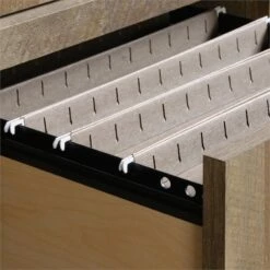 Bowery Hill Rustic Wood Home Office Computer Desk In Craftsman Oak -CYMAX Sales 1581449 1581462 L