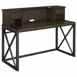 Homestyles Xcel Wood Writing Desk In Brown 33 Homestyles Xcel Wood Writing Desk In Brown -CYMAX Sales 1598557 1 L