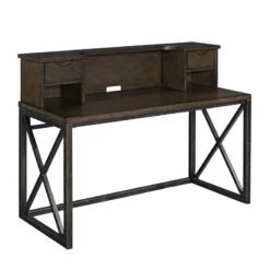 Homestyles Xcel Wood Writing Desk In Brown 35 Homestyles Xcel Wood Writing Desk In Brown -CYMAX Sales 1598557 2 L