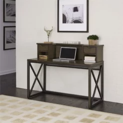 Homestyles Xcel Wood Writing Desk In Brown 36 Homestyles Xcel Wood Writing Desk In Brown -CYMAX Sales 1598557 4 L