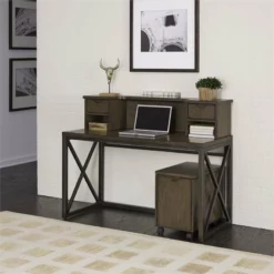 Homestyles Xcel Wood Writing Desk In Brown