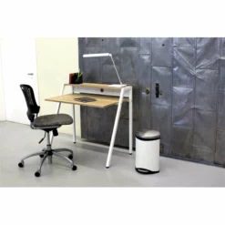 Safco Writing Desk In Beech/White -CYMAX Sales 1605488 3 L 1