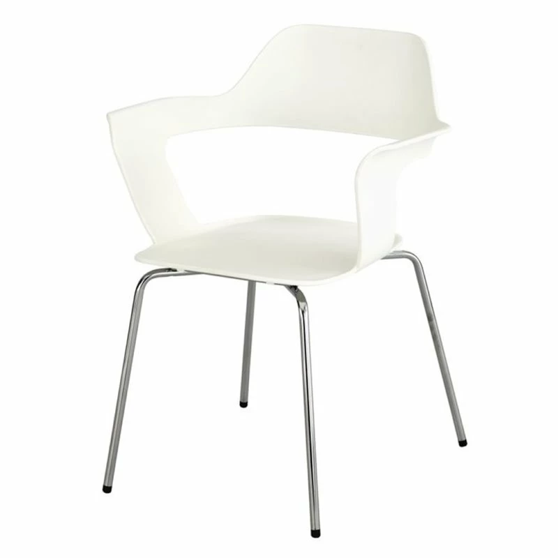 Safco Bandi Shell Stacking Chair In Red (Set Of 2) 3 Safco Bandi Shell Stacking Chair In Red (Set Of 2)