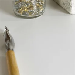 South Shore Artwork Writing Desk In Pure White -CYMAX Sales 1614337 5 L