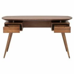 Nuevo Carel Writing Desk In Walnut Brown -CYMAX Sales 1638464 10 L
