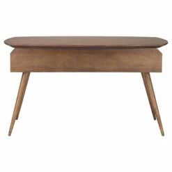 Nuevo Carel Writing Desk In Walnut Brown -CYMAX Sales 1638464 5 L