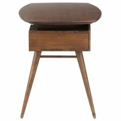 Nuevo Carel Writing Desk In Walnut Brown -CYMAX Sales 1638464 6 L