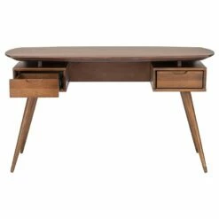 Nuevo Carel Writing Desk In Walnut Brown -CYMAX Sales 1638464 9 L