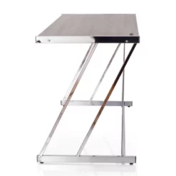 ACME Finis Writing Desk With USB Dock In Black And Rose Gold 22 ACME Finis Writing Desk With USB Dock In Black And Rose Gold -CYMAX Sales 1639804 5 L