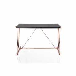 ACME Finis Writing Desk With USB Dock In Black And Rose Gold 17 ACME Finis Writing Desk With USB Dock In Black And Rose Gold -CYMAX Sales 1639805 3 L