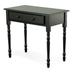 Carolina Classics Finley Writing Desk In Antique Black -CYMAX Sales 1653725 1 L