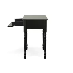 Carolina Classics Finley Writing Desk In Antique Black -CYMAX Sales 1653725 3 L
