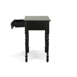 Carolina Classics Finley Writing Desk In Antique Black -CYMAX Sales 1653725 4 L