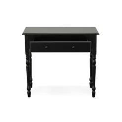 Carolina Classics Finley Writing Desk In Antique Black -CYMAX Sales 1653725 6 L