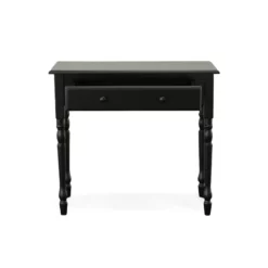 Carolina Classics Finley Writing Desk In Antique Black -CYMAX Sales 1653725 9 L