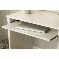 Bush Salinas Mission Desk 4-Piece Engineered Wood Office Suite In Antique White 32 Bush Salinas Mission Desk 4-Piece Engineered Wood Office Suite In Antique White -CYMAX Sales 1655461 3 L