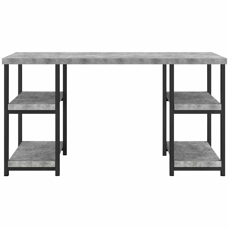 Ameriwood Home Ashlar Desk In Weathered Oak 5 Ameriwood Home Ashlar Desk In Weathered Oak - Image 3