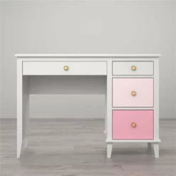 Little Seeds Monarch Hill Poppy Desk In White And Gray -CYMAX Sales 1671262 2 L