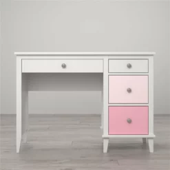 Little Seeds Monarch Hill Poppy Desk In White And Gray -CYMAX Sales 1671262 4 L