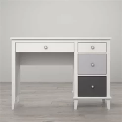 Little Seeds Monarch Hill Poppy Desk In White And Gray -CYMAX Sales 1671263 2 L