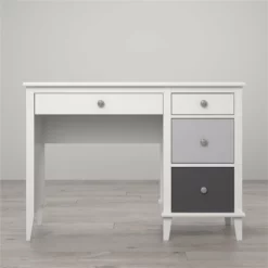 Little Seeds Monarch Hill Poppy Desk In White And Gray -CYMAX Sales 1671263 4 L