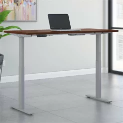 Move 60 Series 60W X 30D Adjustable Desk In Storm Gray - Engineered Wood 41 Move 60 Series 60W X 30D Adjustable Desk In Storm Gray - Engineered Wood -CYMAX Sales 1696973 1 L