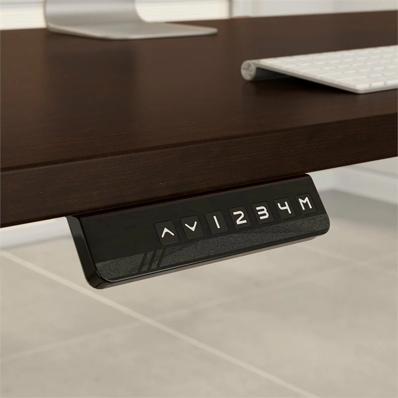 Move 60 Series 60W X 30D Adjustable Desk In Storm Gray - Engineered Wood 18 Move 60 Series 60W X 30D Adjustable Desk In Storm Gray - Engineered Wood - Image 16