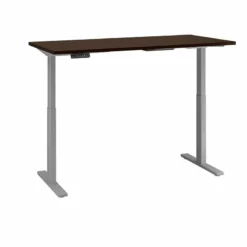 Move 60 Series 60W X 30D Adjustable Desk In Storm Gray - Engineered Wood 34 Move 60 Series 60W X 30D Adjustable Desk In Storm Gray - Engineered Wood -CYMAX Sales 1696976 L