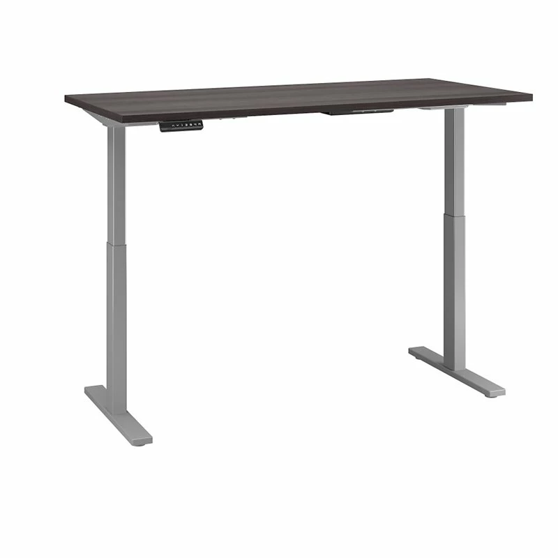 Move 60 Series 60W X 30D Adjustable Desk In Storm Gray - Engineered Wood 9 Move 60 Series 60W X 30D Adjustable Desk In Storm Gray - Engineered Wood - Image 7