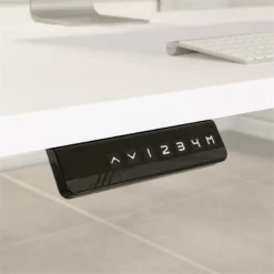 Move 60 Series 60W X 30D Adjustable Desk In Storm Gray - Engineered Wood 25 Move 60 Series 60W X 30D Adjustable Desk In Storm Gray - Engineered Wood -CYMAX Sales 1696983 3 L