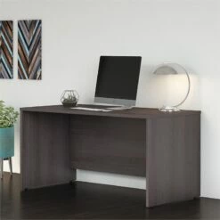 Studio C 60W X 30D Office Desk In Modern Hickory - Engineered Wood -CYMAX Sales 1697020 6 L