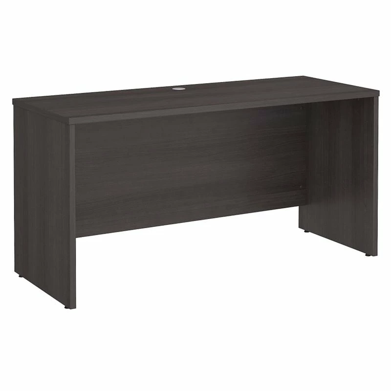 Studio C 60W X 24D Credenza Desk In Platinum Gray - Engineered Wood 14 Studio C 60W X 24D Credenza Desk In Platinum Gray - Engineered Wood - Image 12
