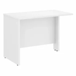 Studio C 42" Desk Return In Storm Gray - Engineered Wood -CYMAX Sales 1697037 L