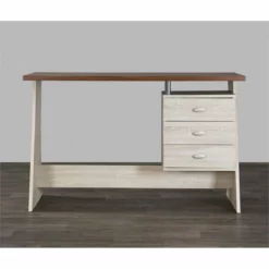 Baxton Studio Parallax Writing Desk In Dark Brown And Gray -CYMAX Sales 1706905 3 L