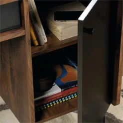 Sauder Harvey Park Engineered Wood Writing Desk In Grand Walnut -CYMAX Sales 1711953 20 L