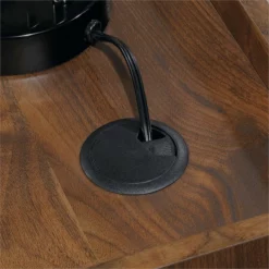 Sauder Harvey Park Engineered Wood Writing Desk In Grand Walnut -CYMAX Sales 1711953 24 L