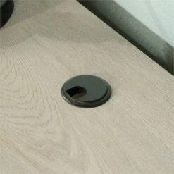 Sauder Costa Engineered Wood Computer Desk In Chalked Chestnut -CYMAX Sales 1711979 21 L